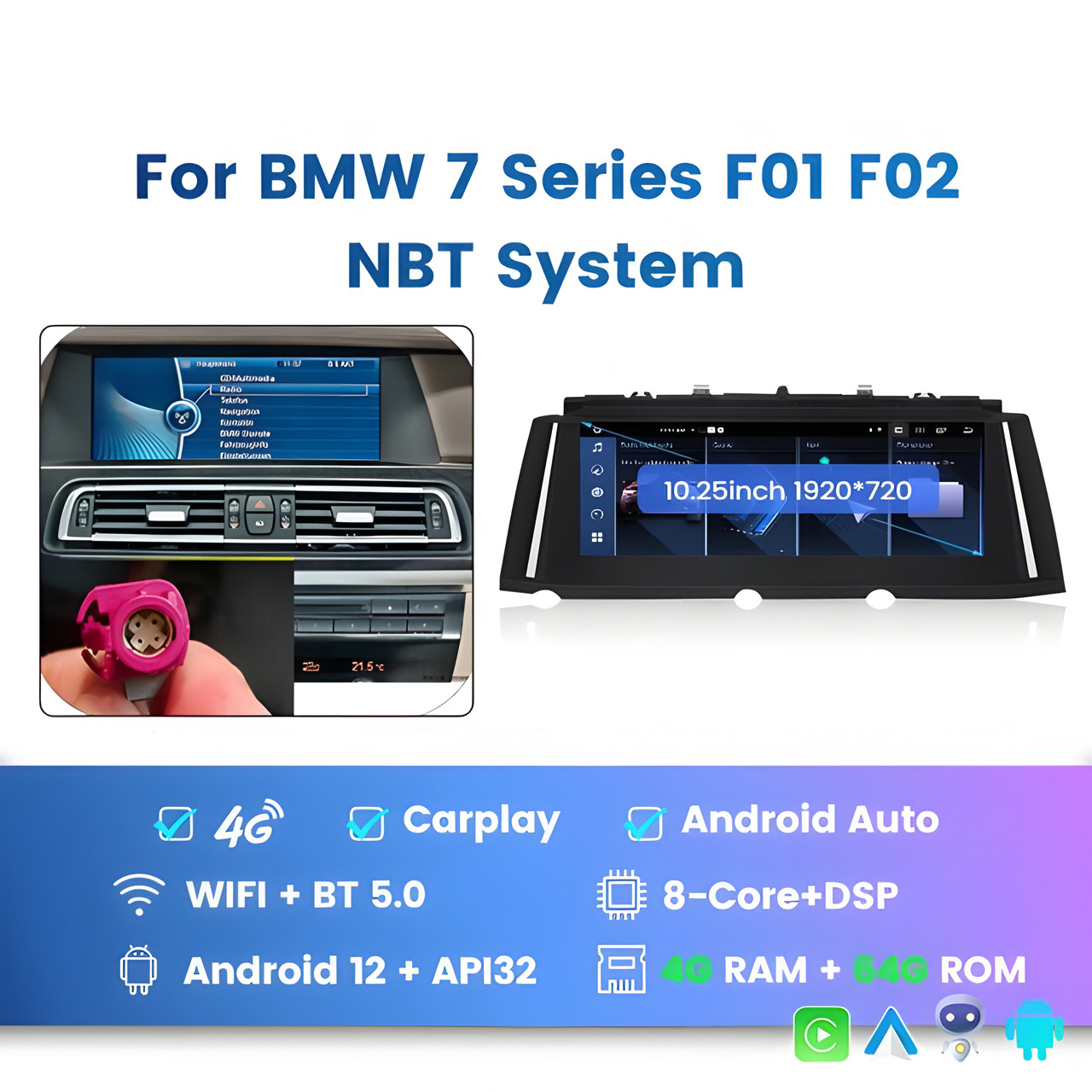 5223556774_shtatna-magnitola-bmw Штатна магнітола BMW 7-серії (F01 / F02) (2013-2015) NBT (4/64) - Зображення 1