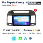 Штатна магнітола Toyota Camry (XV30) (2002-2006) M700 (8/128 Гб), 2K (2000x1200) QLED, GPS + 4G + CarPlay