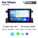 Штатна магнітола Suzuki Vitara (2005-2015) M500 (4/64 Гб), 2K (2000x1200) QLED, GPS + 4G + CarPlay