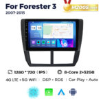 Штатна магнітола Subaru Forester 3 (SH) (2007-2013) M200 (2/32 Гб), HD (1280x720) QLED, GPS + 4G + CarPlay