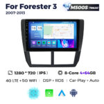 Штатна магнітола Subaru Forester 3 (SH) (2007-2013) M500 (4/64 Гб), 2K (2000x1200) QLED, GPS + 4G + CarPlay