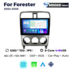 Штатна магнітола Subaru Forester 2 (SG) (2004-2008) M500 (4/64 Гб), 2K (2000x1200) QLED, GPS + 4G + CarPlay