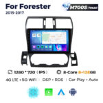 Штатна магнітола Subaru Forester 4 (SJ) (2015-2017) M700 (8/128 Гб), 2K (2000x1200) QLED, GPS + 4G + CarPlay