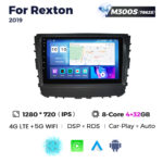 Штатна магнітола SsangYong Rexton 2 (2018+) M300 (4/32 Гб), 2K (2000x1200) QLED, GPS + 4G + CarPlay