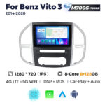 Штатна магнітола Mercedes-Benz Vito (W447) (2014-2020) M700 (8/128 Гб), 2K (2000x1200) QLED, GPS + 4G + CarPlay