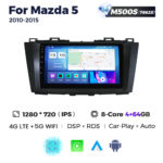 Штатна магнітола Mazda 5 (2010-2015) M500 (4/64 Гб), HD (1280x720) QLED, GPS + 4G + CarPlay