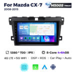 Штатна магнітола Mazda CX-7 (2006-2012) M500 (4/64 Гб), HD (1280x720) QLED, GPS + 4G + CarPlay