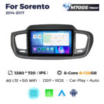 Штатна магнітола Kia Sorento 3 (2014-2017) M700 (8/128 Гб), 2K (2000x1200) QLED, GPS + 4G + CarPlay