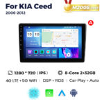 Штатна магнітола Kia Ceed 1 (ED) (2006-2012) M200 (2/32 Гб), 2K (2000x1200) QLED, GPS + 4G + CarPlay