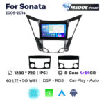 Штатна магнітола Hyundai Sonata (YF) (2009-2014) M500 (4/64 Гб), 2K (2000x1200) QLED, GPS + 4G + CarPlay