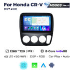 Штатна магнітола Honda CR-V 1 (1997-2001) M500 (4/64 Гб), 2K (2000x1200) QLED, GPS + 4G + CarPlay