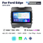 Штатна магнітола Ford Edge 2 (2015-2018) M300 (4/32 Гб), HD (1280x720) QLED, GPS + 4G + CarPlay