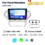 Штатна магнітола Ford Mondeo 4 (BA7) (2006-2010) M200 (2/32 Гб), HD (1280x720) QLED, GPS + 4G + CarPlay