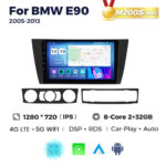 Штатна магнітола BMW 3-серії (E90) (2005-2013) M200 (2/32 Гб), HD (1280x720) QLED, GPS + 4G + CarPlay