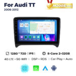 Штатна магнітола Audi TT (2006-2014) M200 (2/32 Гб), HD (1280x720) QLED, GPS + 4G + CarPlay