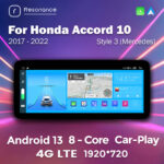 Штатна магнітола Honda Accord 10 (2017-2022) (6/128) Стиль 3 (Mercedes)