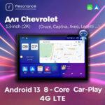 Магнітола Chevrolet Cruze, Captiva, Aveo (та інші) 13" M300 (2/32 Гб), QHD 2K (1920x1200) QLED, 4G + CarPlay