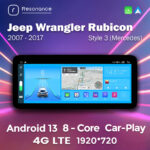 Штатна магнітола Jeep Wrangler Rubicon и другие (2007-2017) (6/128) Стиль 3 (Mercedes)