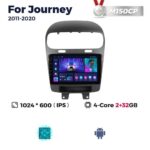 Штатна магнітола Dodge Journey 1 (2011-2020) M150 (2/32 Гб), HD (1280x720) IPS, GPS