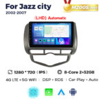Штатна магнітола Honda Jazz 2, City 4 (2002-2007) M200 (2/32 Гб), HD (1280x720) QLED, GPS + 4G + CarPlay