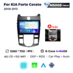 Штатна магнітола Kia Forte, Cerato 2 (2008-2013) M500 (4/64 Гб), 2K (2000x1200) QLED, GPS + 4G + CarPlay