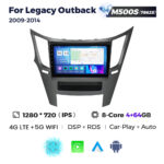 Штатна магнітола Subaru Legacy 5, Outback 4 (2009-2014) M500 (4/64 Гб), 2K (2000x1200) QLED, GPS + 4G + CarPlay