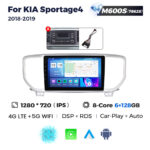 Штатна магнітола Kia Sportage 4 (KX5, QL) (2018-2020) M600 (6/128 Гб), HD (1280x720) QLED, GPS + 4G + CarPlay