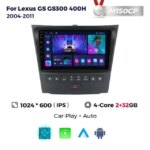 Штатна магнітола Lexus GS GS300 350 400H 2004-2011 M160 (2/32 Гб), HD (1280x720) QLED, GPS + CarPlay