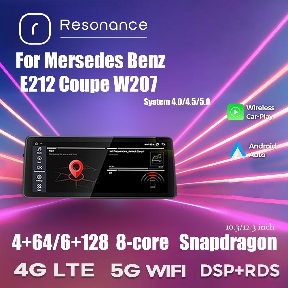 5957006847_magnitola-resonace-mersedes Магнітола Resonace Mersedes Benz E212 Coupe W207 System 5.0 12.3" 4/64GB - Зображення 1