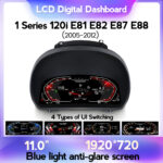 Панель приладів BMW 1-серії (E81, E82, E87, E88) (2005-2012) CCC, CIC. Цифрова LCD в стилі iDrive 7.0, 8.0