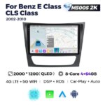 Штатна магнітола Mecedes Benz W211 (2002-2010) M500 (4/64 Гб), 2K (2000x1200) QLED, GPS + 4G + CarPlay