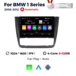 Штатна магнітола BMW 1-серії (E81) (2008-2012) M160L(2/32 Гб), HD (1024x600) GPS CarPlay Кондиціонер