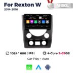 Штатна магнітола SsangYong Rexton 1 (2014-2016) M150 (2/32 Гб), HD (1024x600) GPS
