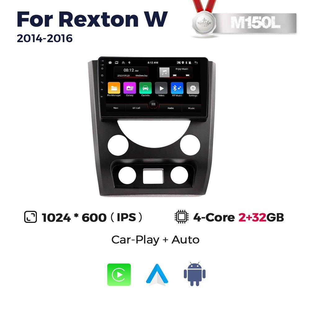 6239307578_shtatna-magnitola-ssangyong Штатна магнітола SsangYong Rexton 1 (2014-2016) M150 (2/32 Гб), HD (1024x600) GPS - Зображення 1