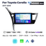 Штатна магнітола Toyota Corolla (2017-2019) M500 (4/64 Гб), 2K (2000x1200) QLED, GPS + 4G + CarPlay