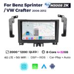 Штатна магнітола Volkswagen Crafter (2006-2012) M300 (4/32 Гб) 2K, GPS + 4G + CarPlay