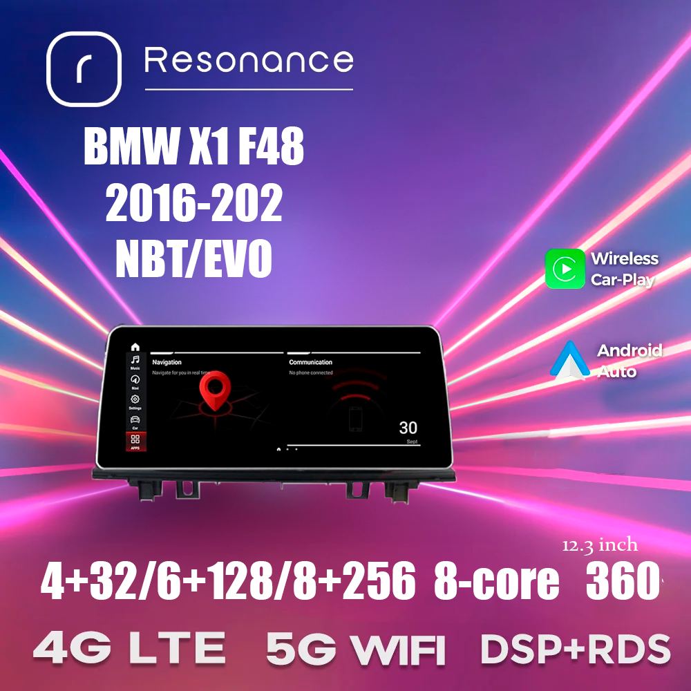6677788888_magnitola-resonance-bmw Магнітола Resonance BMW X1 F48 M6, 6/128, EVO 2019-2022 12.3" - Зображення 1