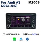 Штатна магнітола Audi A3 (2003-2012) M200 2/32GB (4G + CarPlay)