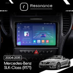 Магнітола Mercedes-Benz SLK-Class (R171) (2004-2011) Resonance Ultra M4 4/32, 9" 2K QLED