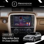 Магнітола Mercedes-Benz R-Class (W251) (2005-2017) Button Resonance Ultra S12 (7870) 12/256, 9" 2K QLED, 360