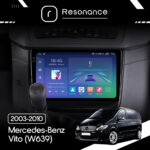 Магнітола Mercedes-Benz Vito (W639) (2003-2010) Resonance Ultra S6 (7870) 6/128, 10" 2K QLED, 360