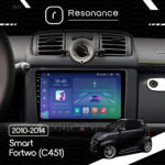 Магнітола Smart Fortwo (C451) (2011-2015) Resonance Ultra M4 4/32, 9" QLED