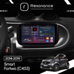 Магнітола Smart Fortwo (C453) (2014-2020) Resonance Ultra S6 (7870) 6/128, 9" 2K QLED, 360