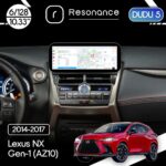 Магнітола Lexus NX 1 (AZ10) (2015–2017) [High, Touchpad] DUDU 5 10.3" 2K QLED, 6/128, 360 (B-Style)
