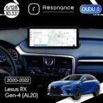 Магнітола Lexus RX 4 (AL20) (2020-2022) [Low] DUDU 5 10.3" 2K QLED, 6/128, 360 (A-Style)
