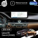 Магнітола Lexus ES 6 (XV60) (2012-2018) [Low] DUDU 5 10.3" 2K QLED, 4/32, 360 (B-Style)