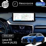 Магнітола Lexus RX 4 (AL20) (2015-2019) [Alt] DUDU 5 10.3" 2K QLED, 6/128, 360 (B-Style)