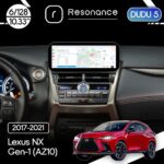 Магнітола Lexus NX 1 (AZ10) (2017–2021) [High, Touchpad] DUDU 5 10.3" 2K QLED, 6/128, 360 (B-Style)