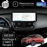 Магнітола Ford Kuga 2, C-MAX 2, Escape 3 (2012-2019) DUDU 7 10.3" 2K QLED, 6/64, 360 (B-Style)