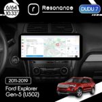 Магнітола Ford Explorer 5 (2011-2019) DUDU 7 10.3" 2K QLED, 6/64, 360 (B-Style)